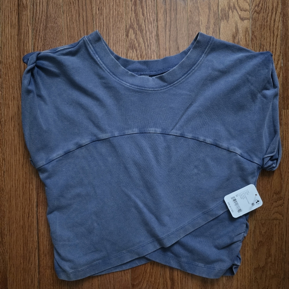 NWT FP Movement Hot Shot Logo Crossover Set Blue Indigo - Picture 7 of 8